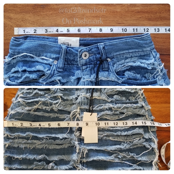 FREE Shipping! Levi's® High Rise Fringe Skirt - Picture 9 of 11